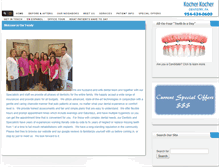 Tablet Screenshot of dentistindavie.com